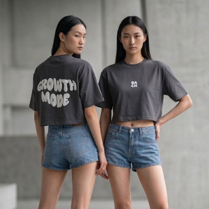 DACH Growth Mode Crop Top