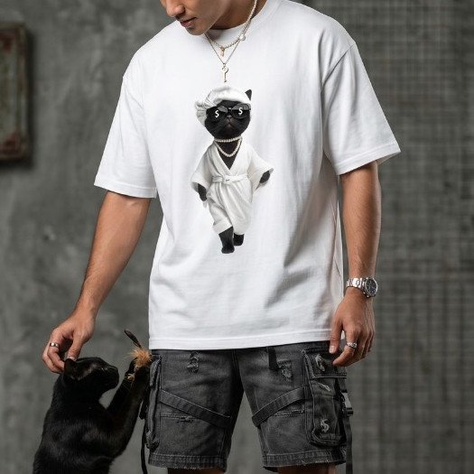 DACH Spa Cat Oversized Tshirt