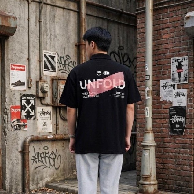 DACH Unfold Oversized Button Shirt