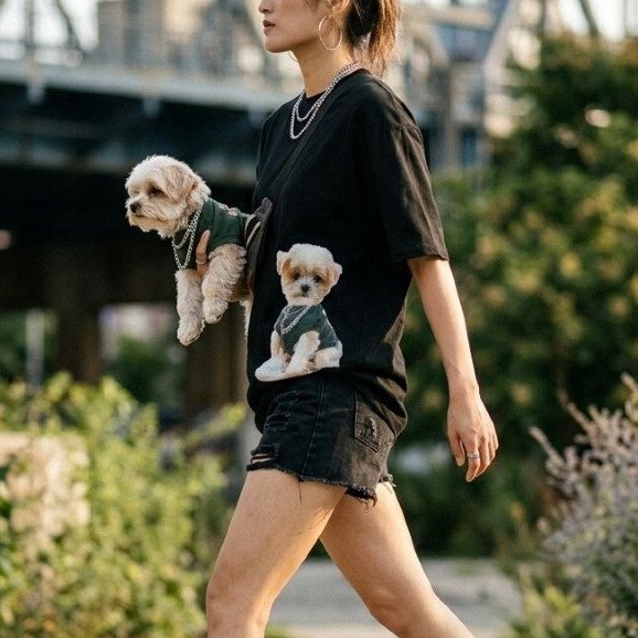 DACH Street Dog Oversized Tshirt