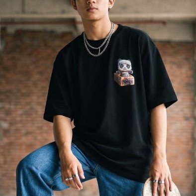 DACH Street Pandach Oversized Tshirt