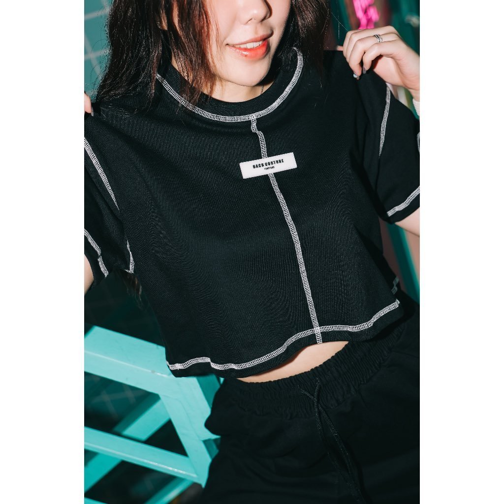 DACH Stitches Crop Top